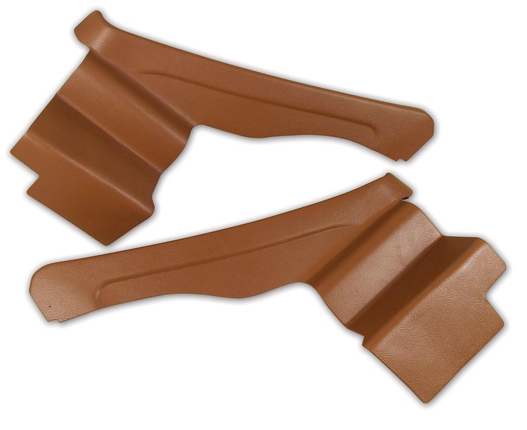 427523 Interior Rear Quarter Panels, 1973-1973 Chevy Corvette, Dark Saddle Convertible