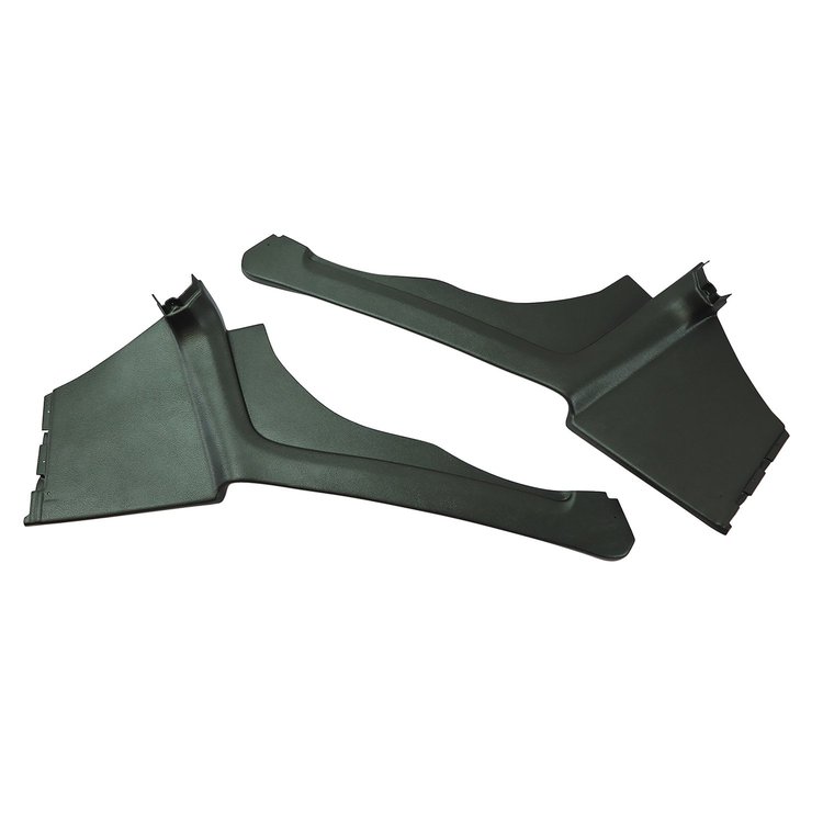 427917 Interior Rear Quarter Panels, 1970-1970 Chevy Corvette, Green Coupe