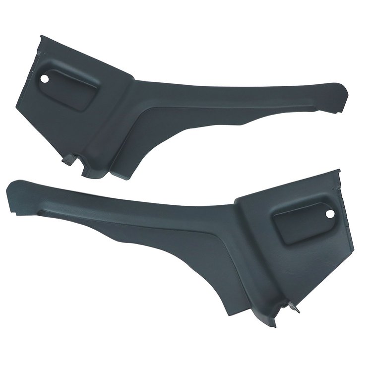 428019 Interior Rear Quarter Panels, 1976-1976 Chevy Corvette, Bluegreen Coupe