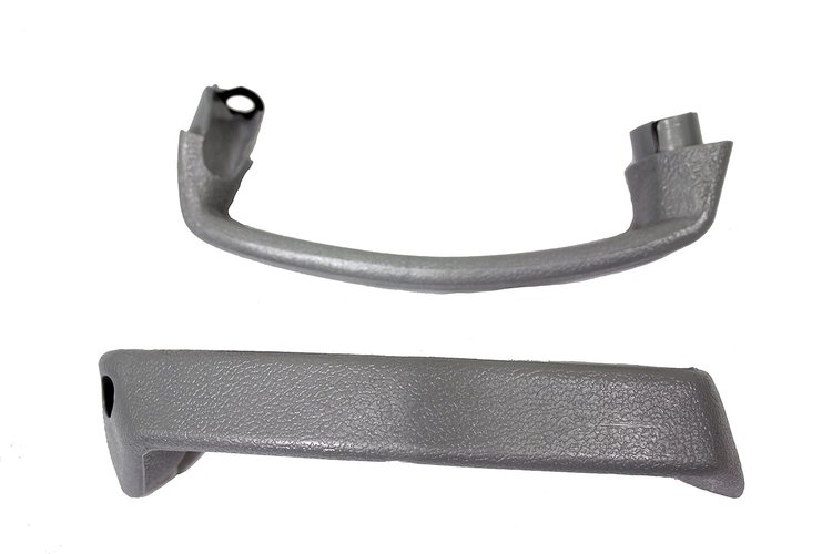 428861 Door Handles, 1965-1965 Chevy Corvette, Silver-Inner