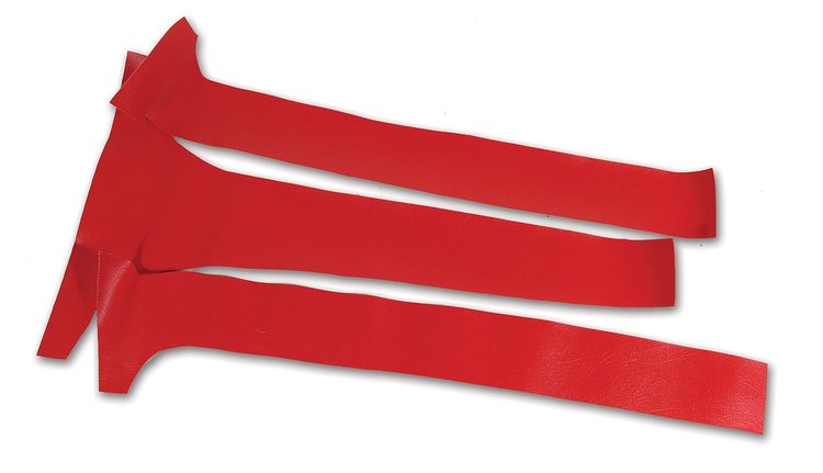 429035 Rear Window Vinyl, 1963-1963 Chevy Corvette, Coupe 3 Piece Red