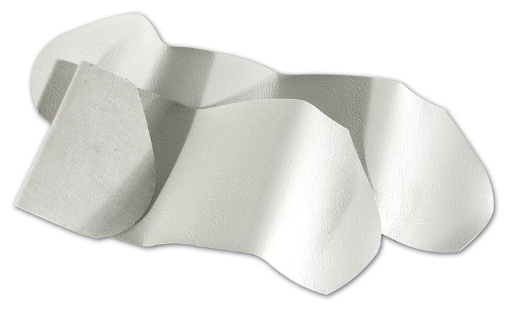 430065 Vinyl Armrest Cover Pair W/O Pad, 1964-1964 Chevy Corvette, White