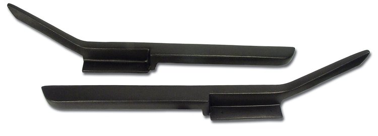430871 Moulded Door Panel Armrest Pair, 1984-1987 Chevy Corvette, Bronze