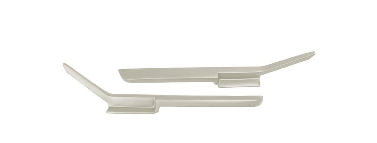 430877 Moulded Door Panel Armrest Pair, 1988-1988 Chevy Corvette, Anniversary