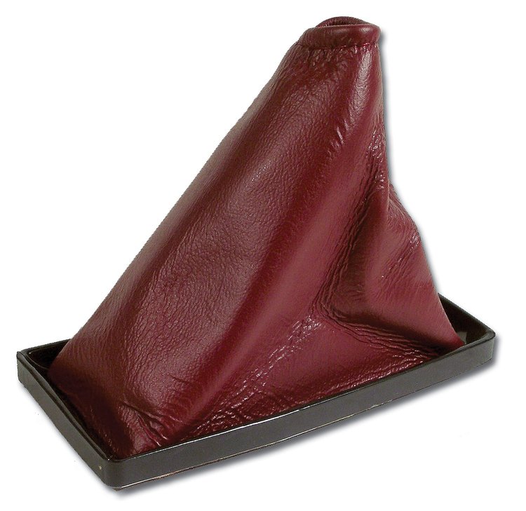 431031 Shift Boot, 1973-1975 Chevy Corvette, Oxblood Manual
