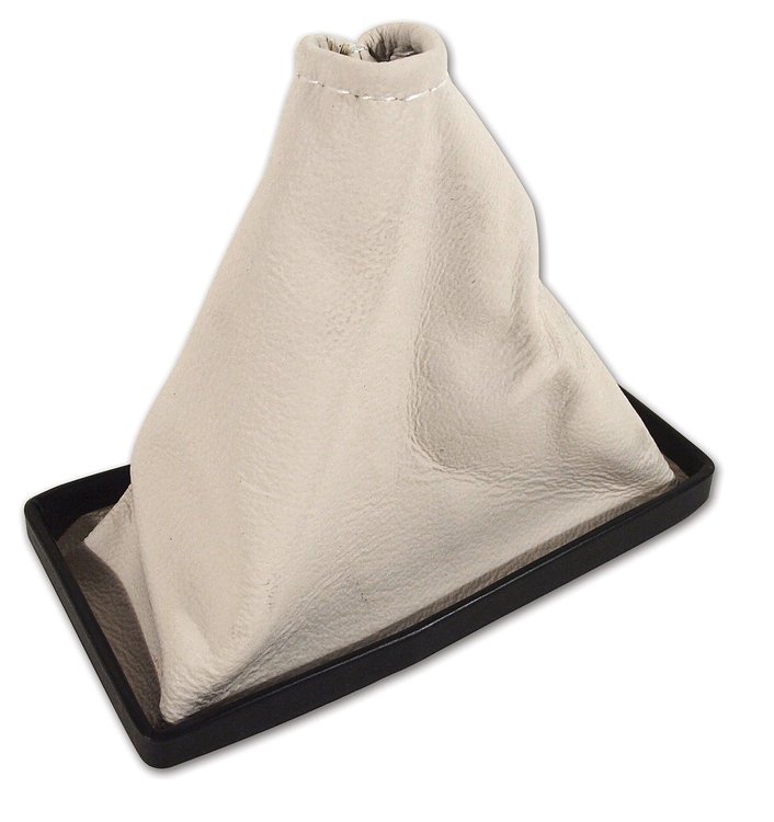 431076 Shift Boot, 1976-1976 Chevy Corvette, White Manual