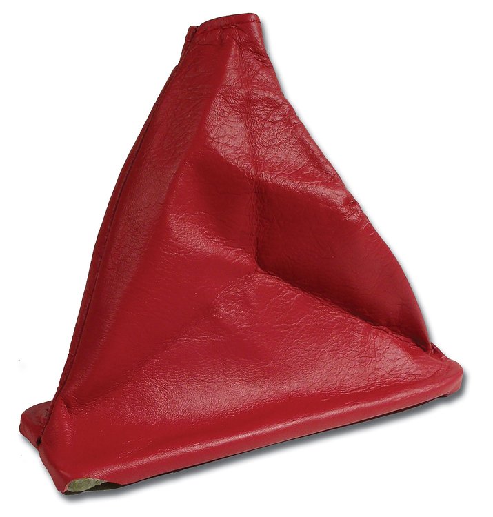 431275 Shift Boot, 1986-1989 Chevy Corvette, Red Automatic