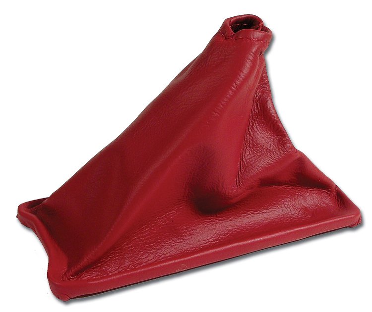 431475 Shift Boot, 1986-1988 Chevy Corvette, Red Manual