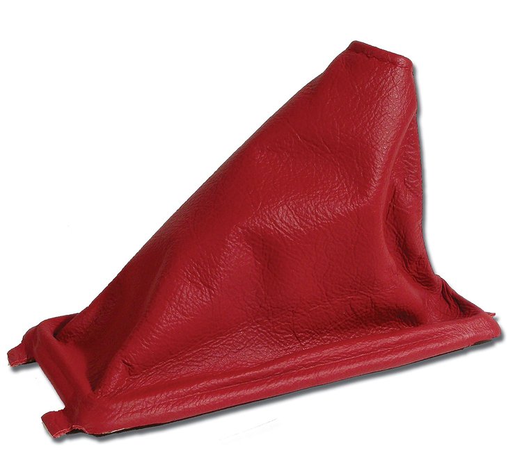 431575 Shift Boot, 1989-1992 Chevy Corvette, Red Manual