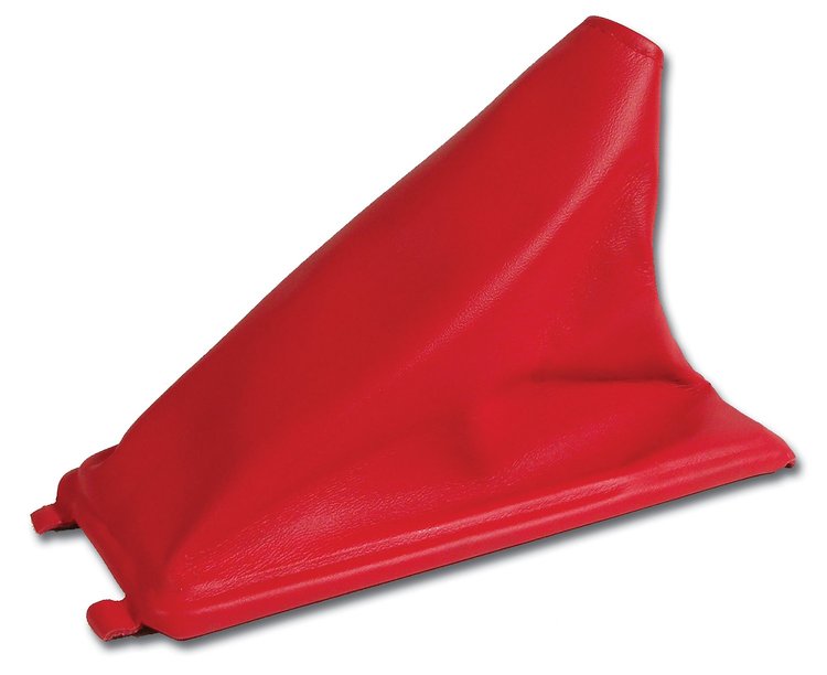 431585 Shift Boot, 1993-1996 Chevy Corvette, Red Manual