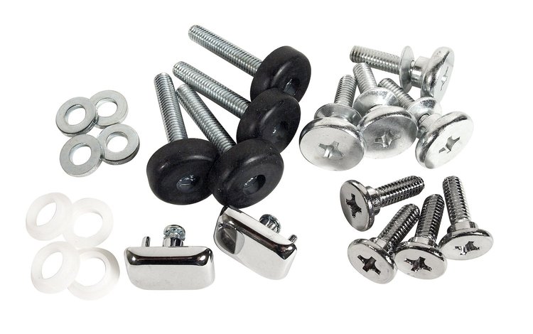 43224 Seat Hardware Repair Kit, 1974-1978 Chevy Corvette, W/Buttons, 22 Piece