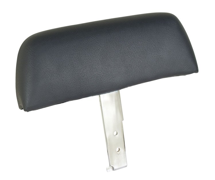 432320 Headrests, 1968-1969 Chevy Corvette, Black, Complete W/ABS Covers