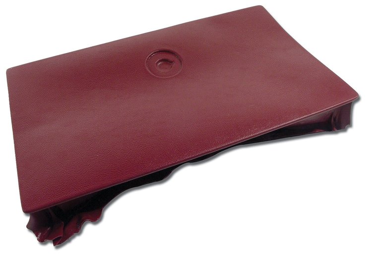 433126 Glove Box Door Skin, 1982-1982 Chevy Corvette, Red