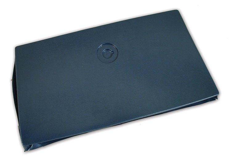 433146 Glove Box Door Skin, 1982-1982 Chevy Corvette, Dark Blue