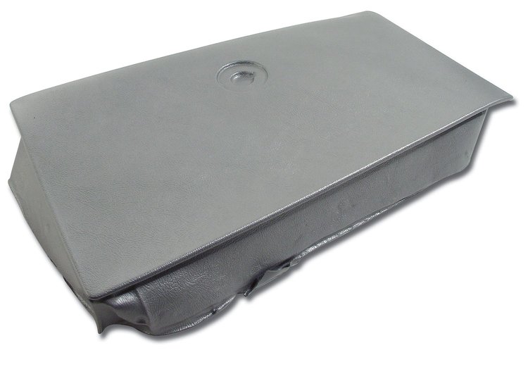 433164 Glove Box Door Skin, 1981-1981 Chevy Corvette, Silver