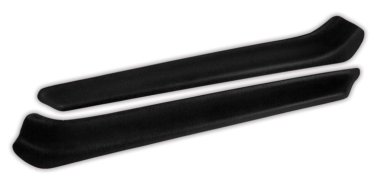 433520 Armrest Patches, 1969-1977 Chevy Corvette, Black