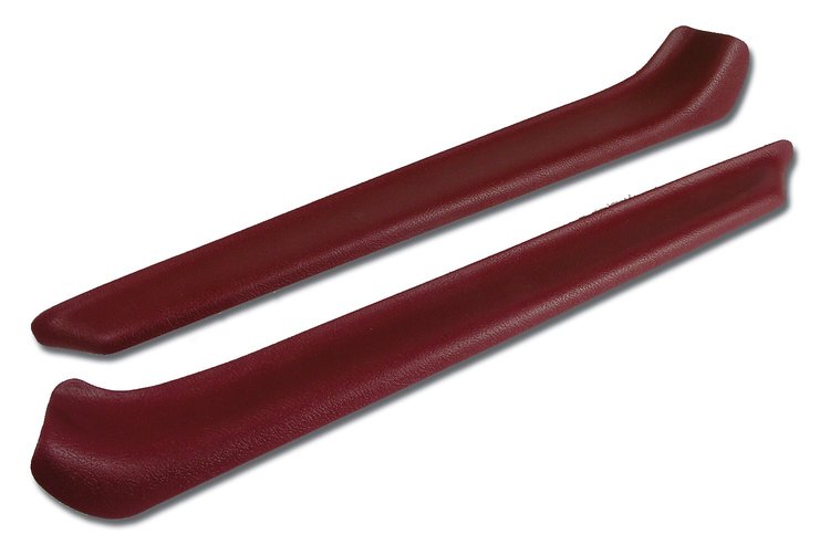 433531 Armrest Patches, 1973-1975 Chevy Corvette, Oxblood
