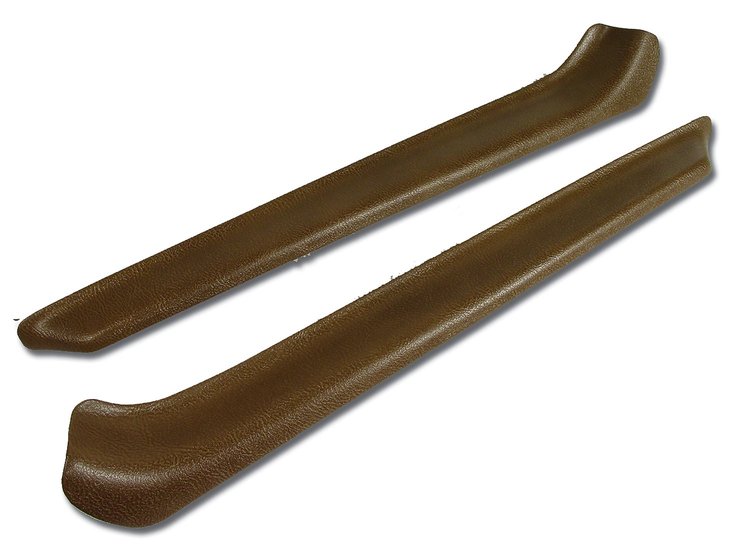 433553 Armrest Patches, 1970-1972 Chevy Corvette, Dark Saddle