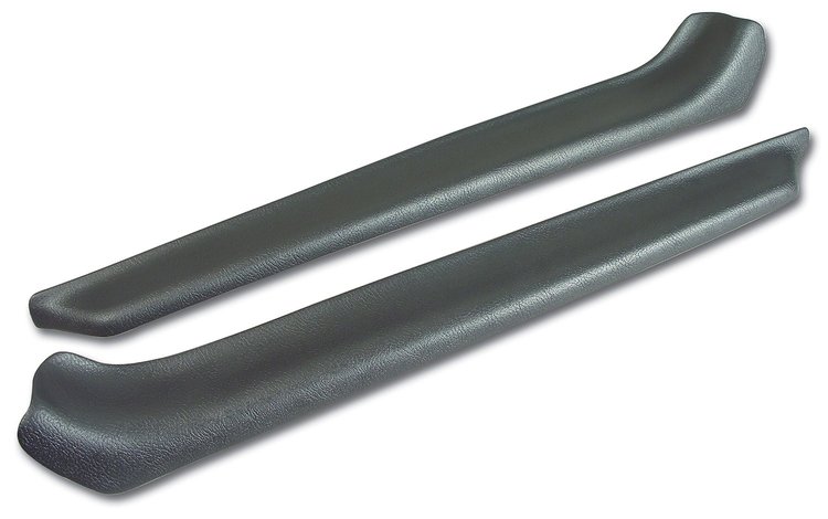 433563 Armrest Patches, 1969 Chevy Corvette, Gunmetal