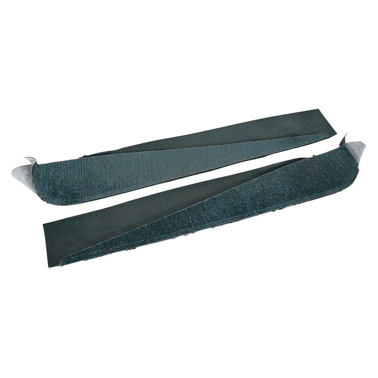 433619 Carpet Vinyl Strips, 1976-1976 Chevy Corvette, Bluegreen