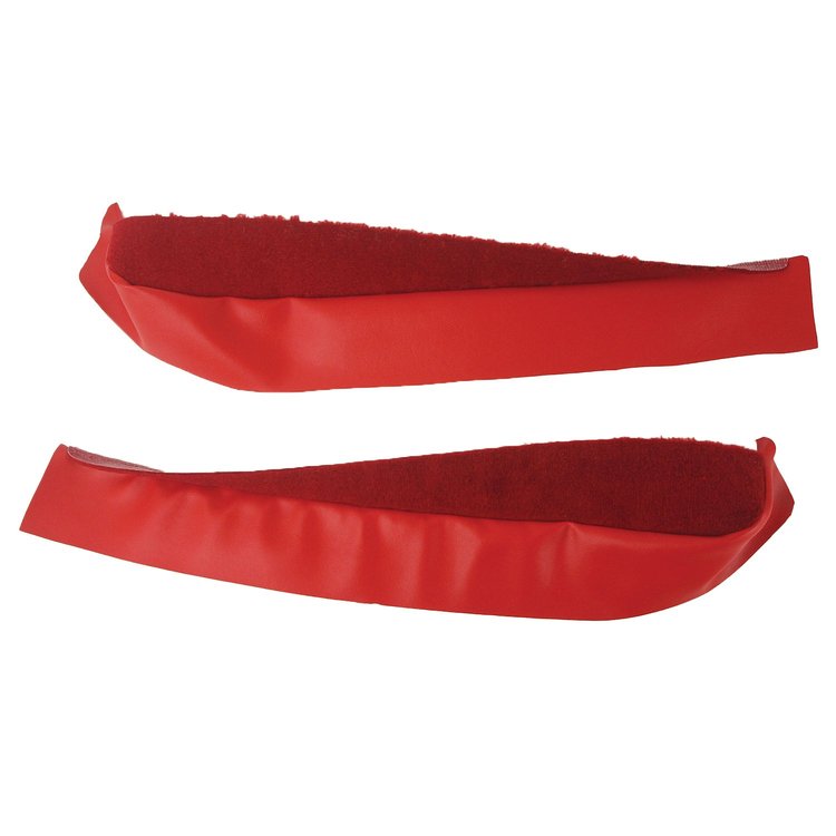 433630 Carpet Vinyl Strips, 1970-1972 Chevy Corvette, Red