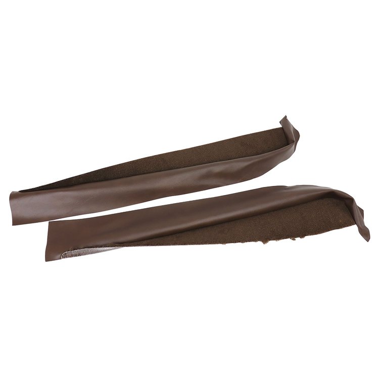 433655 Carpet Vinyl Strips, 1976-1977 Chevy Corvette, Dark Brown