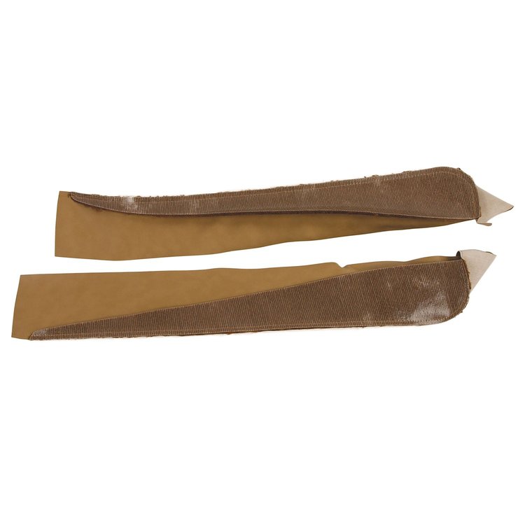 4336A1 Carpet Vinyl Strips, 1976-1976 Chevy Corvette, Dark Buckskin