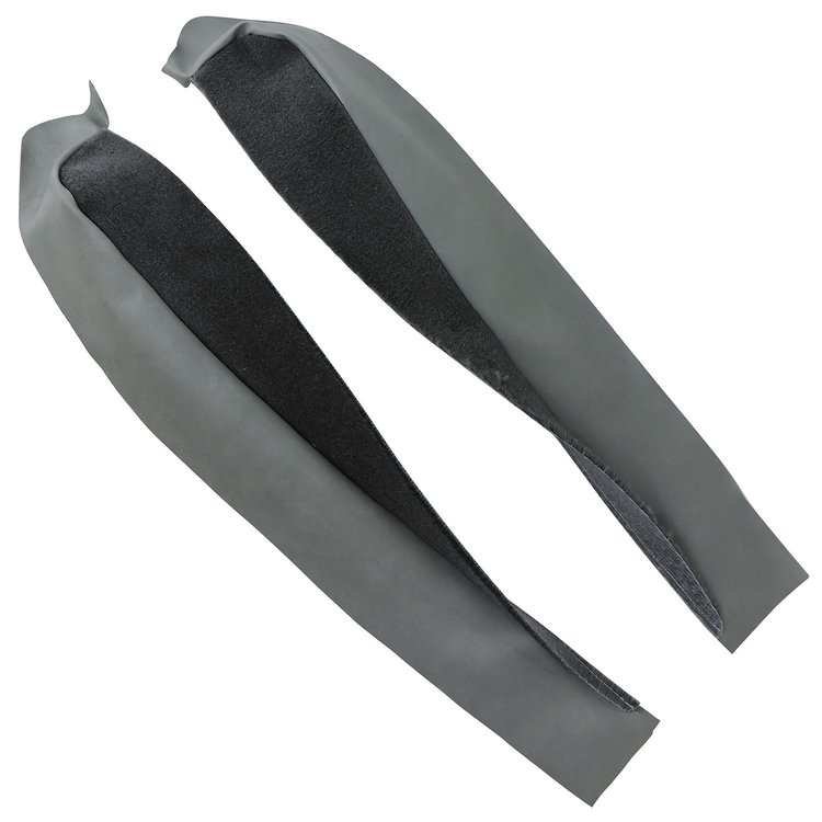 4336A2 Carpet Vinyl Strips, 1976-1976 Chevy Corvette, Dark Smoke