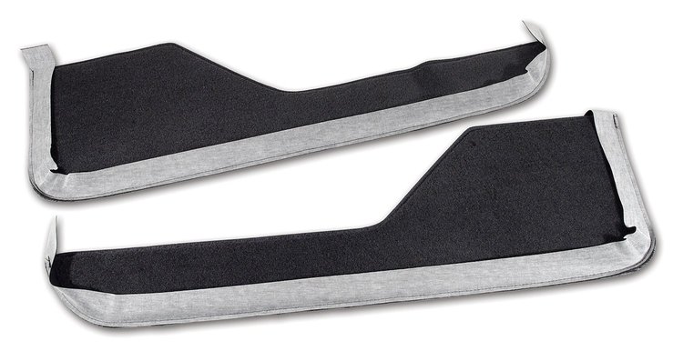 433722 Carpet Vinyl Strips, 1984-1987 Chevy Corvette, Graphite