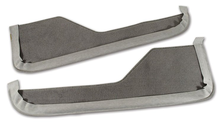 433769 Carpet Vinyl Strips, 1984-1987 Chevy Corvette, Gray