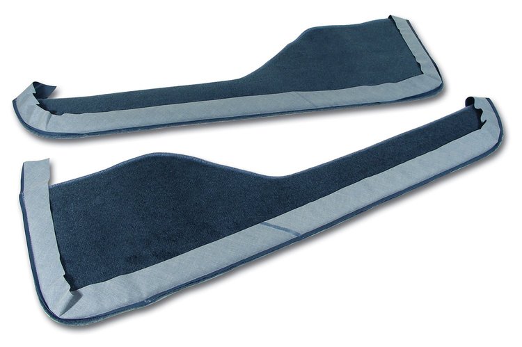 433770 Carpet Vinyl Strips, 1984-1985 Chevy Corvette, Blue