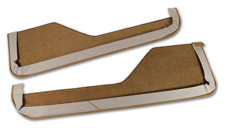 433772 Carpet Vinyl Strips, 1984-1987 Chevy Corvette, Saddle