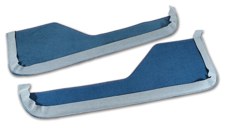 433774 Carpet Vinyl Strips, 1986-1989 Chevy Corvette, Blue