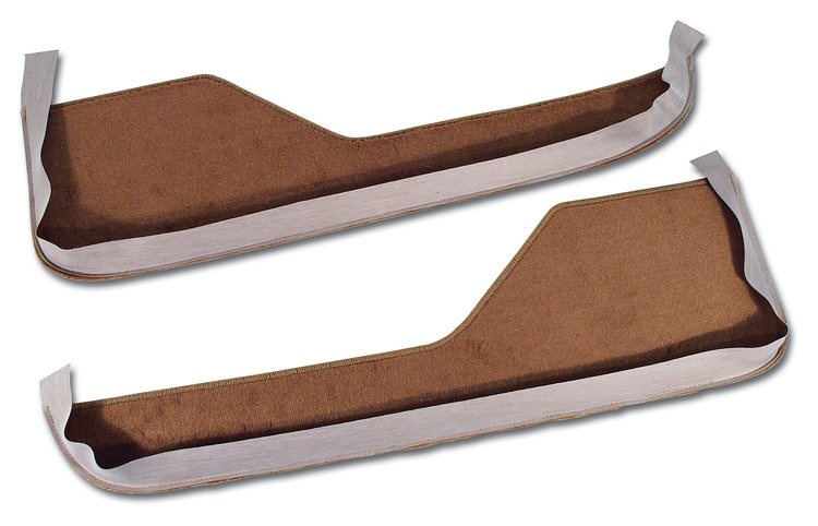433778 Carpet Vinyl Strips, 1988-1989 Chevy Corvette, Saddle