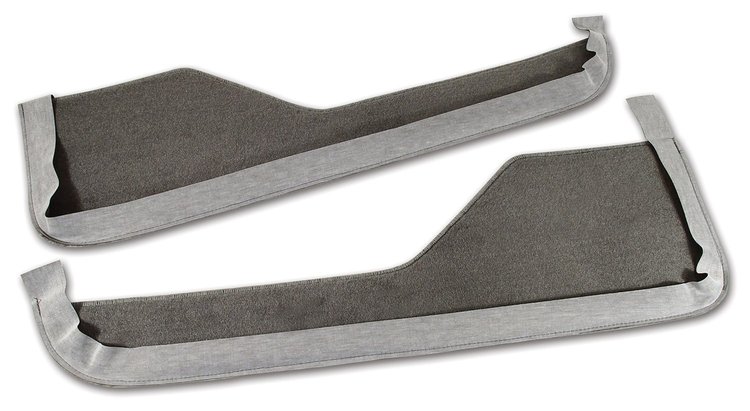 433779 Carpet Vinyl Strips, 1988-1989 Chevy Corvette, Gray