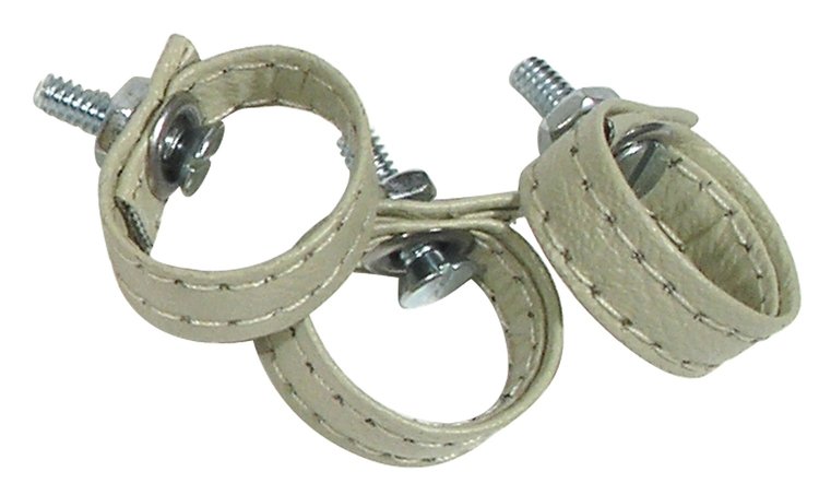 433816 Rear Door Pulls, 1974-1975 Chevy Corvette, Neutral 3 Piece