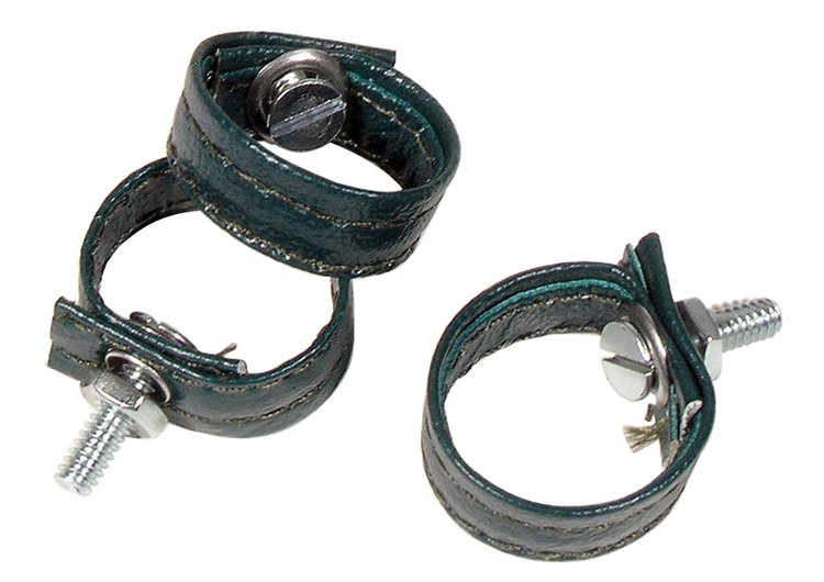 433819 Rear Door Pulls, 1976-1976 Chevy Corvette, Bluegreen 3 Piece
