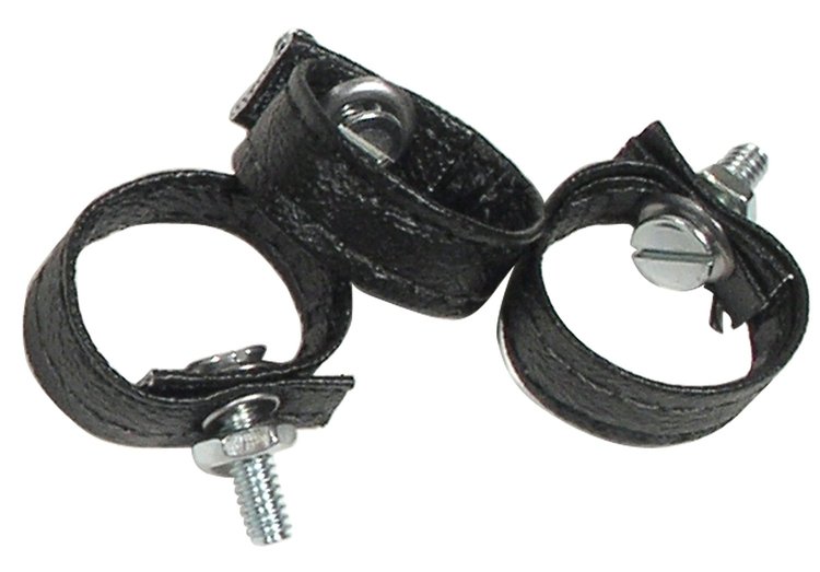 433820 Rear Door Pulls, 1968-1977 Chevy Corvette, Black, 3 Piece