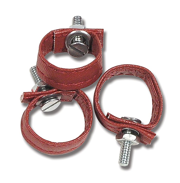 433824 Rear Door Pulls, 1977-1977 Chevy Corvette, Red 3 Piece