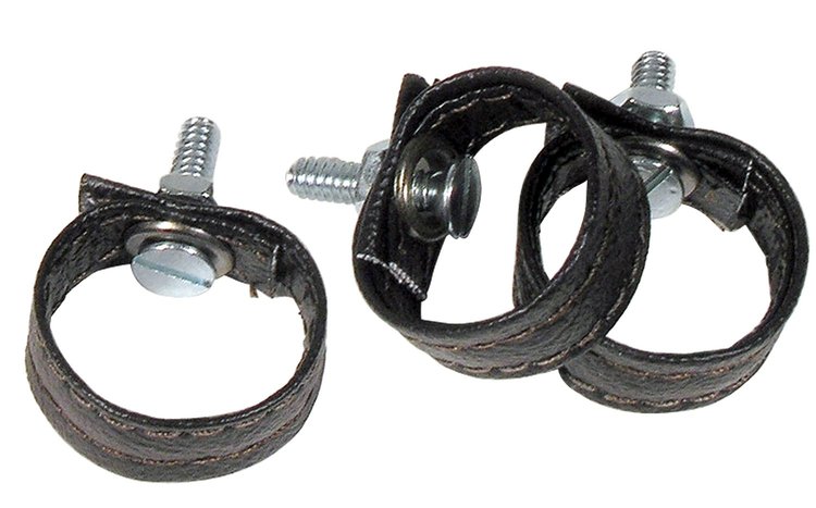 433828 Rear Door Pulls, 1968-1968 Chevy Corvette, Tobacco 3 Piece