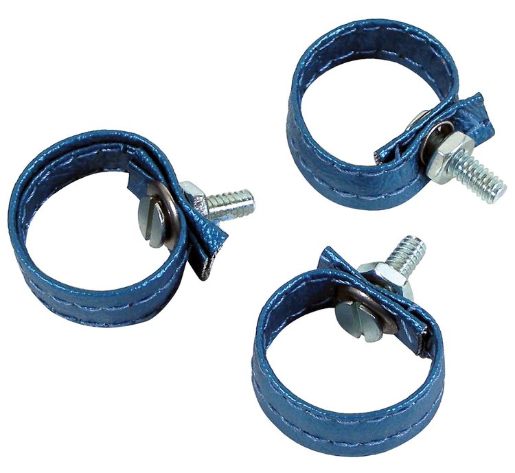433841 Rear Door Pulls, 1968-1970 Chevy Corvette, Bright Blue 3 Piece