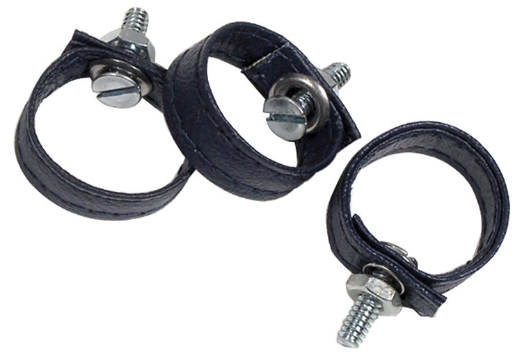 433845 Rear Door Pulls, 1977-1977 Chevy Corvette, Dark Blue 3 Piece