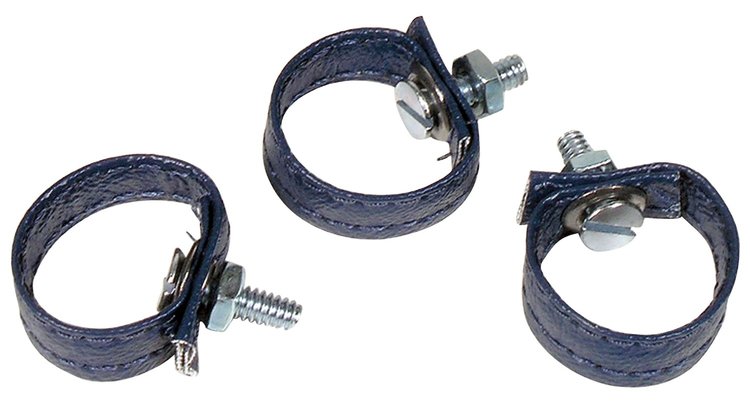433847 Rear Door Pulls, 1971-1972 Chevy Corvette, Royal Blue 3 Piece