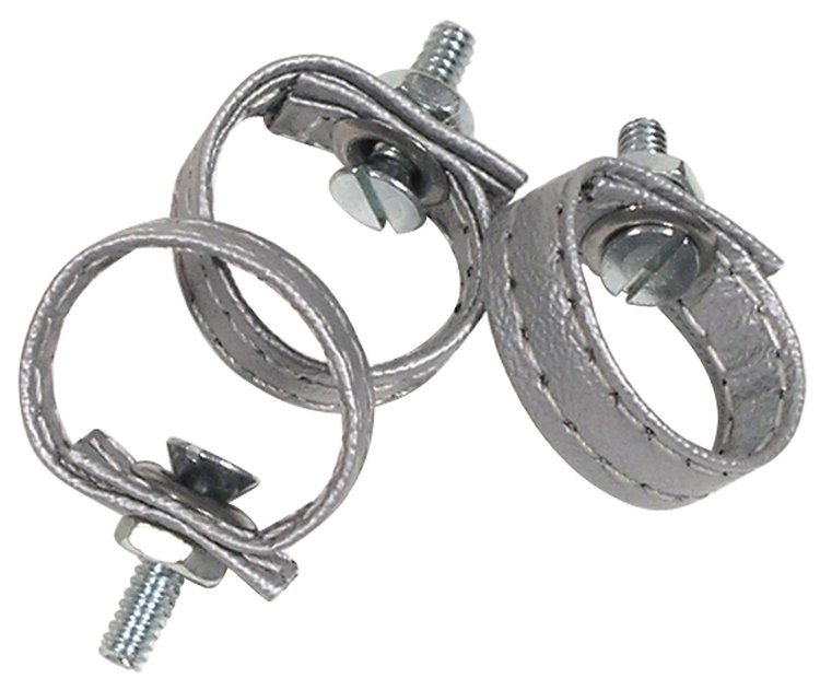 433861 Rear Door Pulls, 1974-1975 Chevy Corvette, Silver 3 Piece
