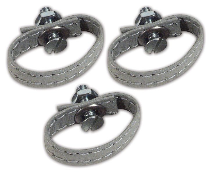 433867 Rear Door Pulls, 1976-1977 Chevy Corvette, Smoke 3 Piece