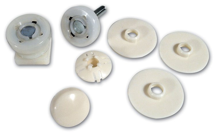 43445 Door Window Track Repair Kit, 1968-1977 Chevy Corvette