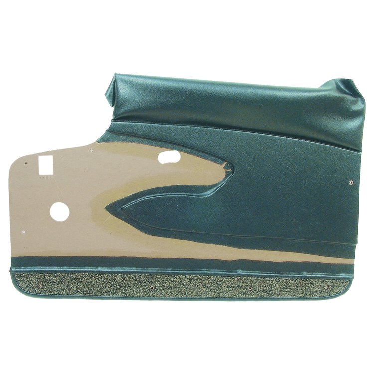 435306 Door Panels, 1960-1960 Chevy Corvette, Turquoise