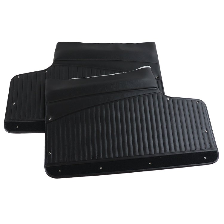4360B1 Door Panels, 1962-1962 Chevy Corvette, Black
