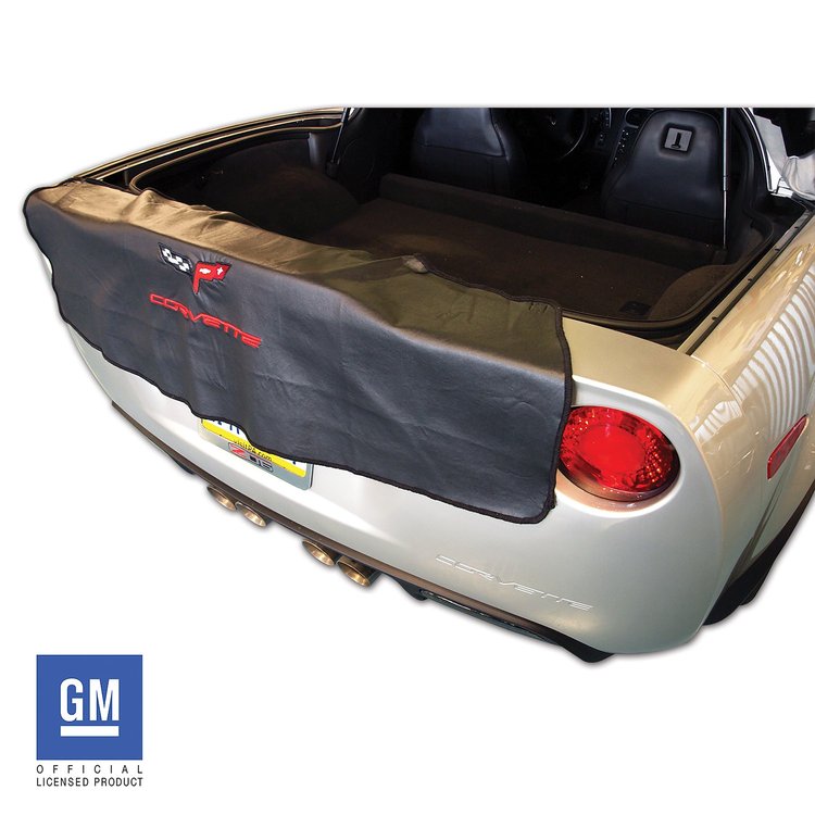 43709 Embroidered Rear Bumper Bib, 2005-2013 Chevy Corvette