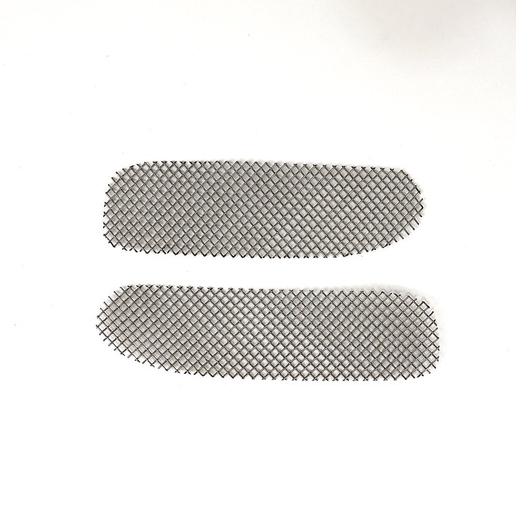 43791 Brake Cooling Duct Screens, 1997-2004 Chevy Corvette, Stainless Steel